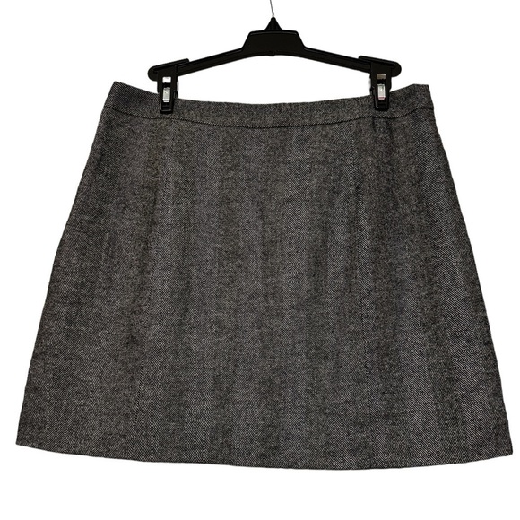Banana Republic Wool Tweed Mini Skirt Size 6 - Picture 2 of 6